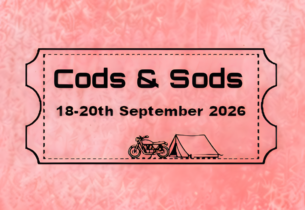 Cods & Sods 12 Advance Ticket