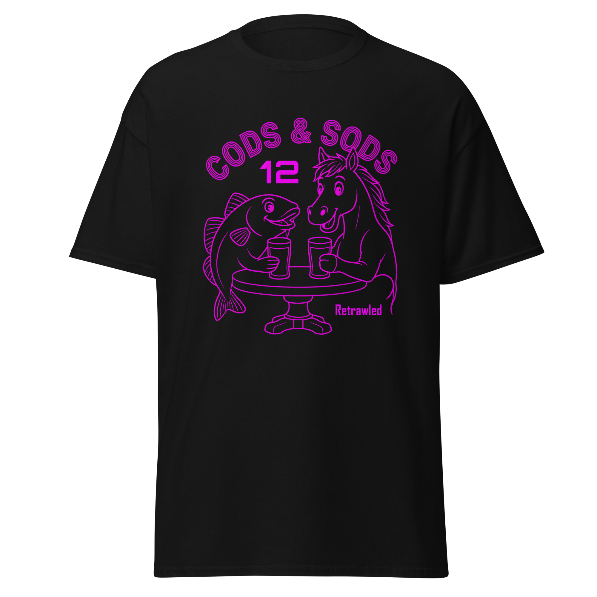 Cods & Cods 12 Rally Tee (Pink Print) - Image 3