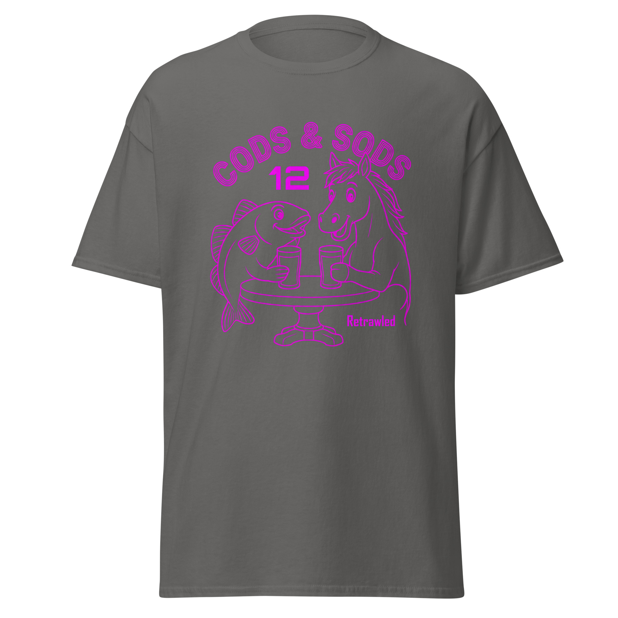 Cods & Cods 12 Rally Tee (Pink Print) - Image 6