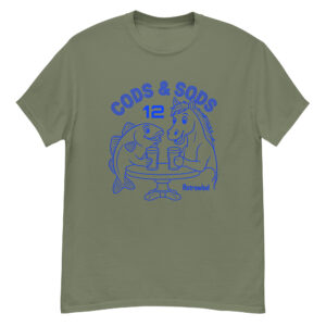 Cods & Sods 12 Tee (Blue Print)