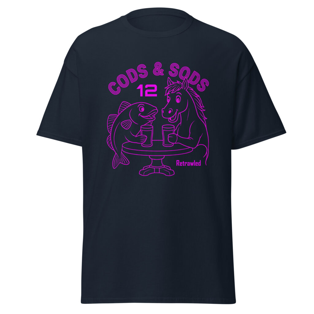 Cods & Cods 12 Rally Tee (Pink Print)