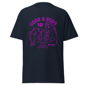 Cods & Cods 12 Rally Tee (Pink Print)