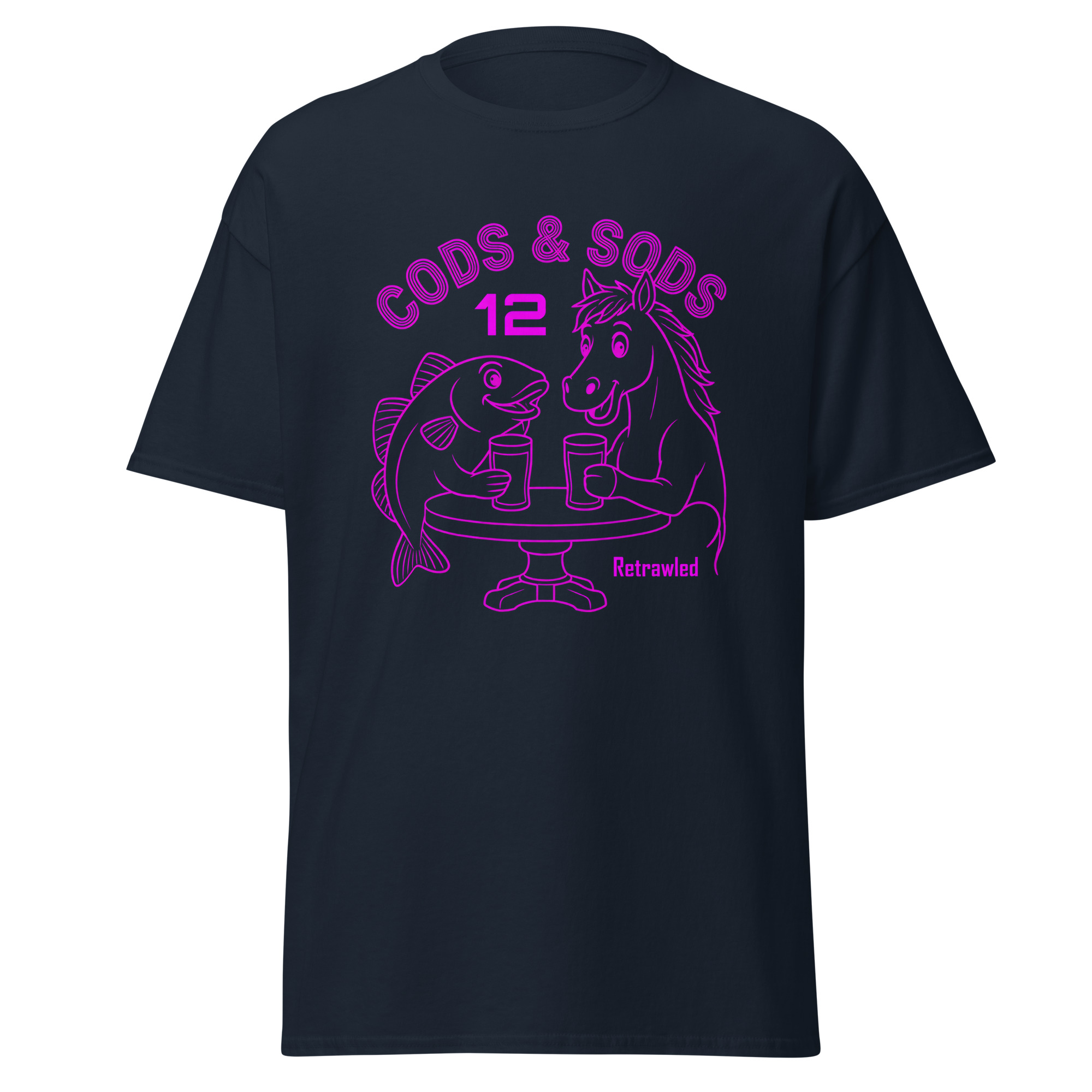 Cods & Cods 12 Rally Tee (Pink Print)