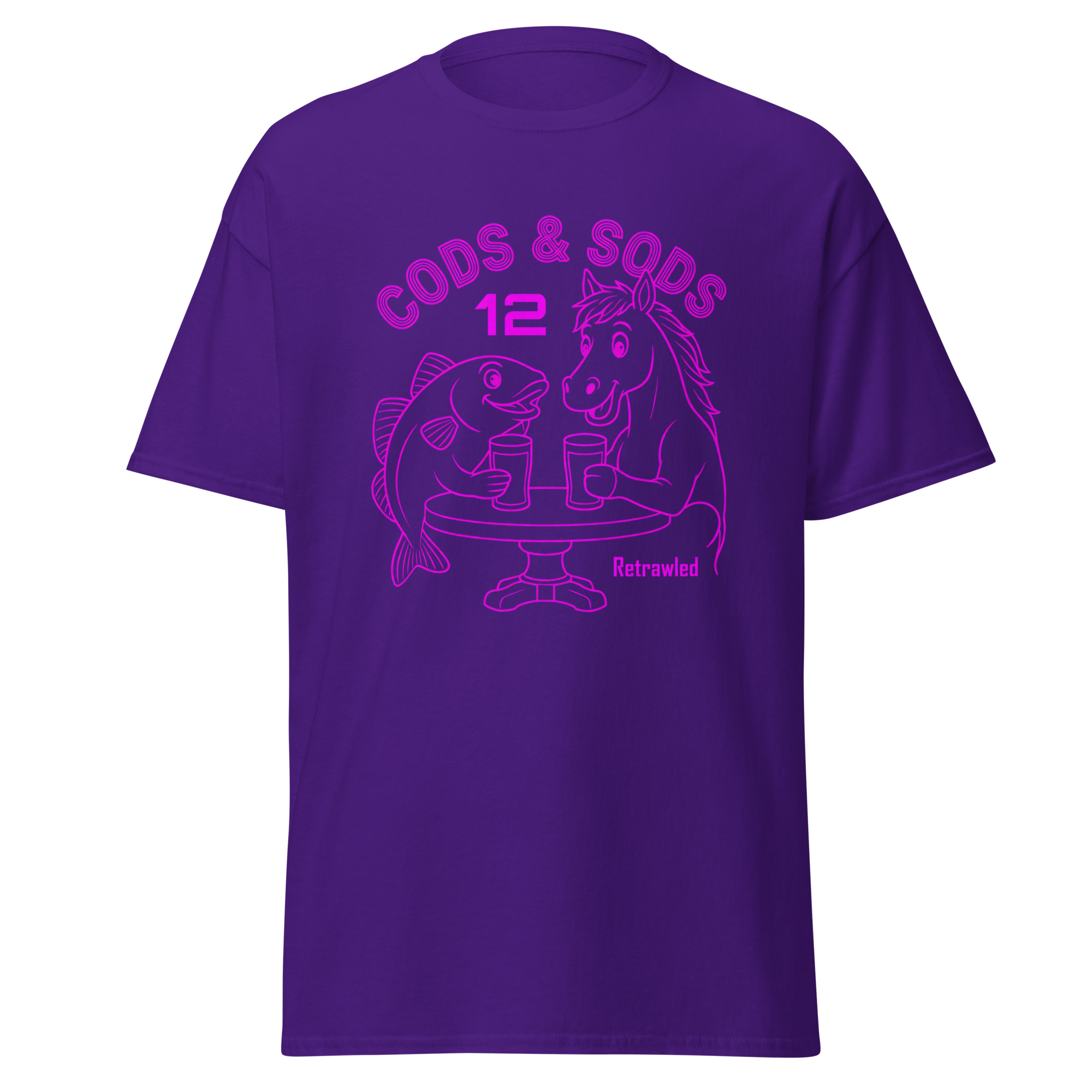 Cods & Cods 12 Rally Tee (Pink Print) - Image 5