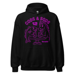 Cods & Sods 12 Hoodie (Pink Print)