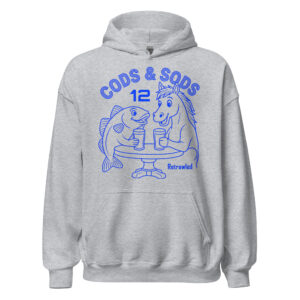 Cods & Sods 12 Hoodie (Blue Print)