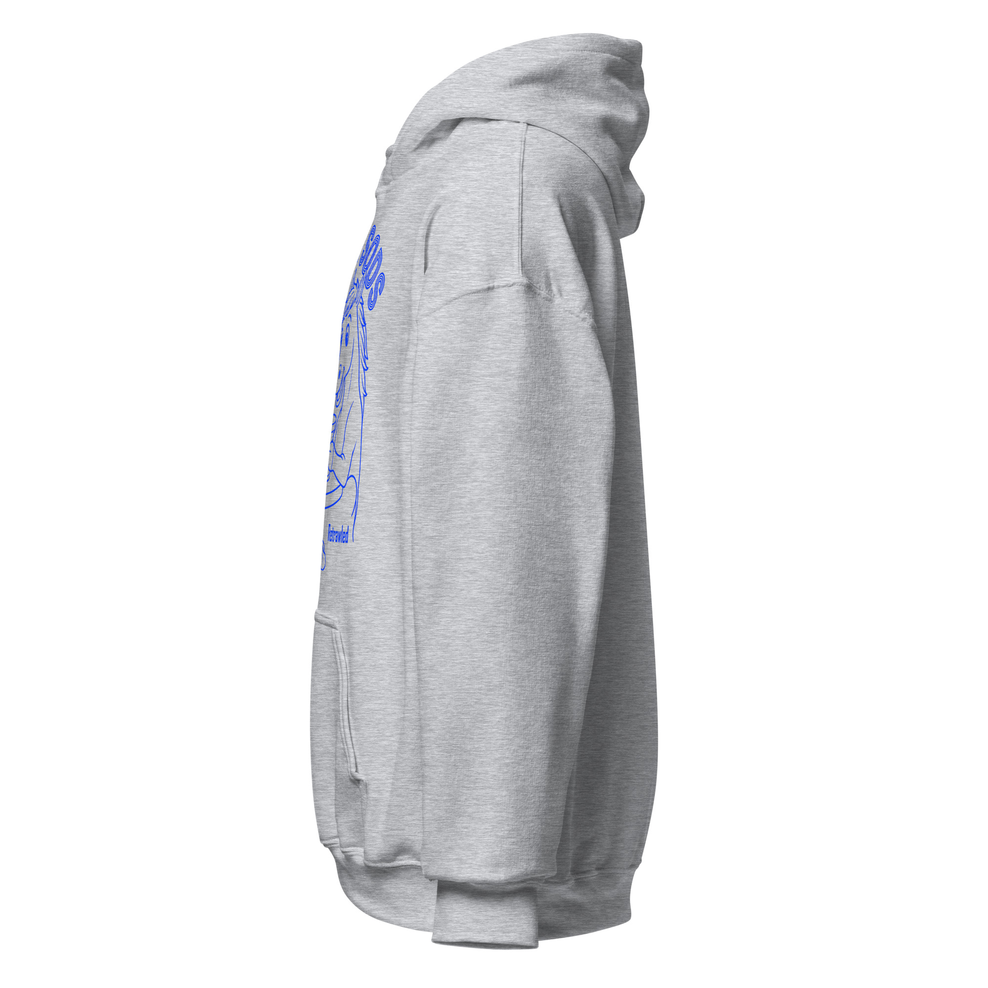 Cods & Sods 12 Hoodie (Blue Print) - Image 8