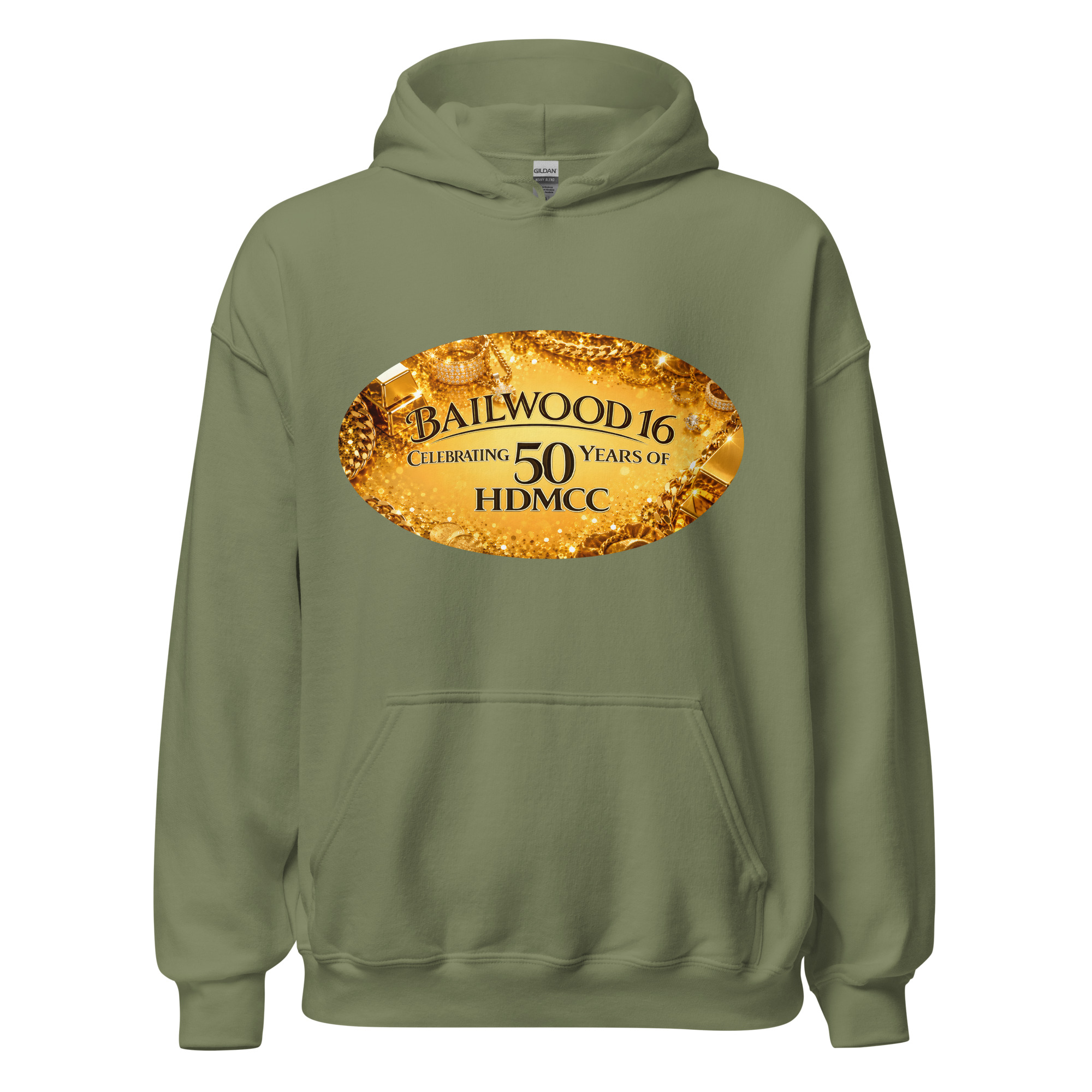 Bailwood 16 Rally Hoodie (Front & Back Print) - Image 3
