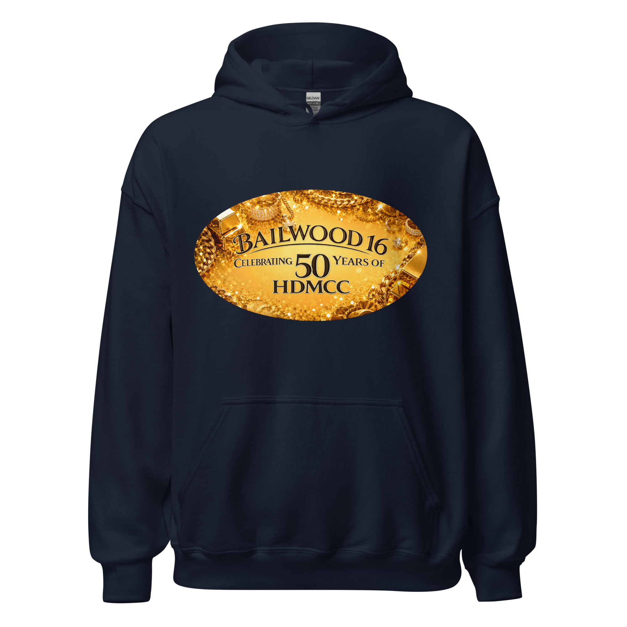 Bailwood 16 Rally Hoodie (Front Print) - Image 2